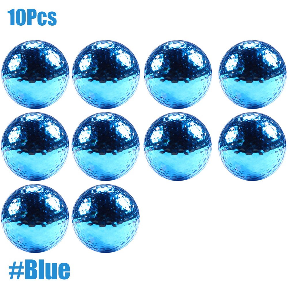 GLOOF 10 pezzi diametro circa 42.7mm palline da Golf, pallina da Golf a lunga distanza per il gioco del tiro di Golf: Blue