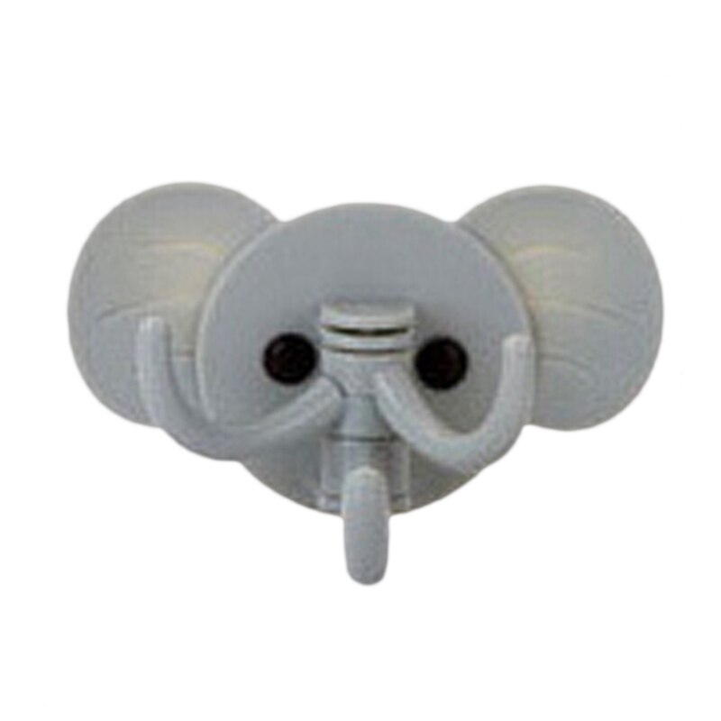Olifant Neus Haak Kleerhanger Key Cap Muur Haak Kleding Weer Rekken Haak Zelfklevende Sticky Holder Minimalistische Home Decor