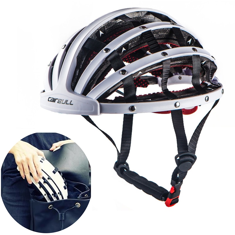 260G Opvouwbare Road Fiets Helm Lichtgewicht Draagbare Fietsen Fietshelm City Bike Sport Veiligheid Leisure Rijden Helm