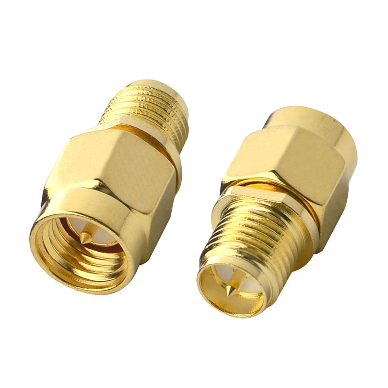 2 Pieces RF Coaxial Coax SMA Adapter Kit SMA Male Female WiFi Antenna Extension Connector: 8 x 2pcs
