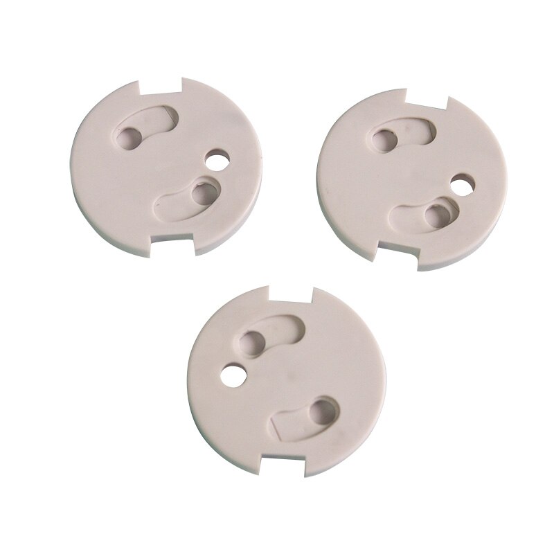 50 Stuk Ronde Gaten Baby Elektrische Veiligheid Anti-Elektrische Schok Socket Abs Plastic Power Bescherming Cover