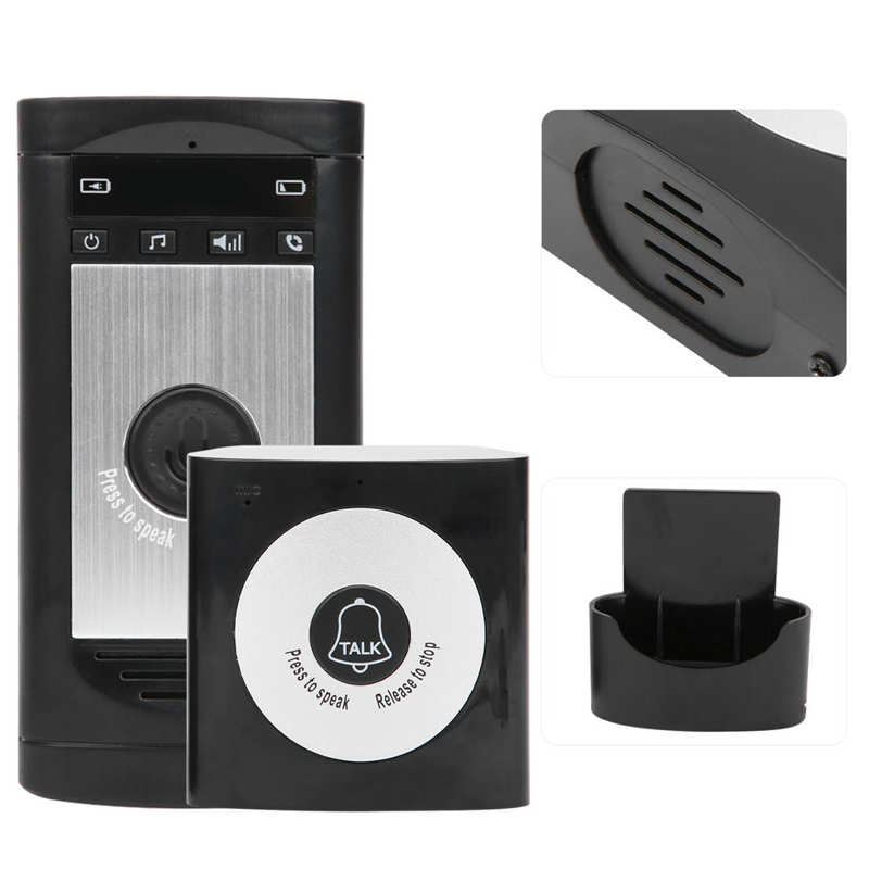 Deurbel Camera Draadloze 2-Weg Intercom Deurbel Laag Stroomverbruik Home Security Systeem