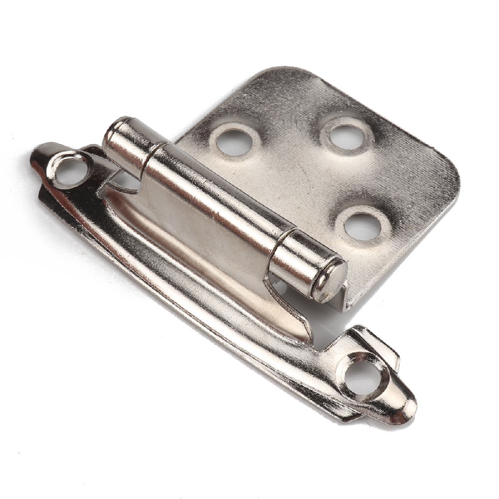 15pcs/set Iron Hinge Kit Face-Frame Hinge Kit American Hinge Round Knob Handle Set for Trailers RV Car Parts