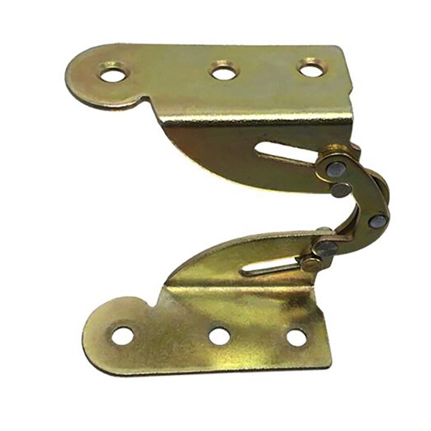 2Pcs/set Folding Hinge 180 Degree Flap Board Hinge Furniture Dinner Table Bed Hidden Hinges Support Bracket Hardware Accessories: Depth 25MM