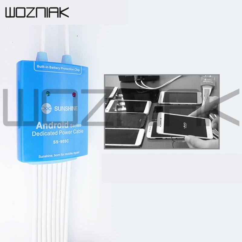 SS-905C Android series dedicate power line for samsung huawei vivo xiaomi supply control test cable Battery power supply line