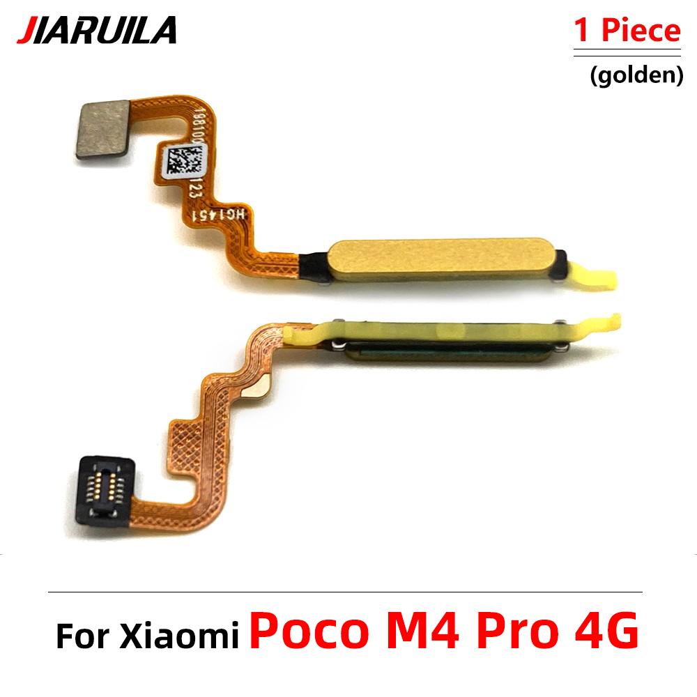 probado para Xiaomi Poco X3 NFC X3 Pro M4 Pro 4G 5G Sensor de huellas dactilares escáner Touch ID conectar placa base botón de inicio Flex