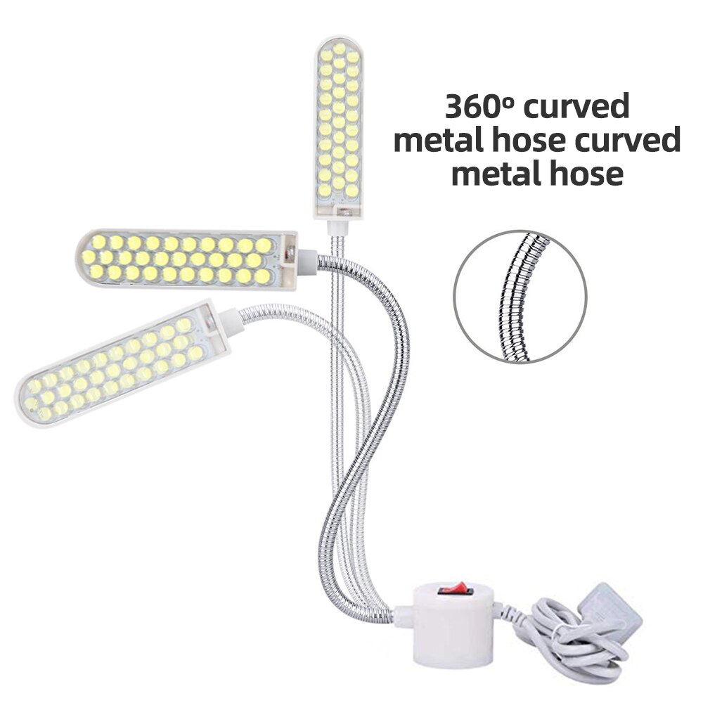 10/19/20 / 30LED sewing machine light magnetic assembly base gooseneck lamp led work light 220v led lamp
