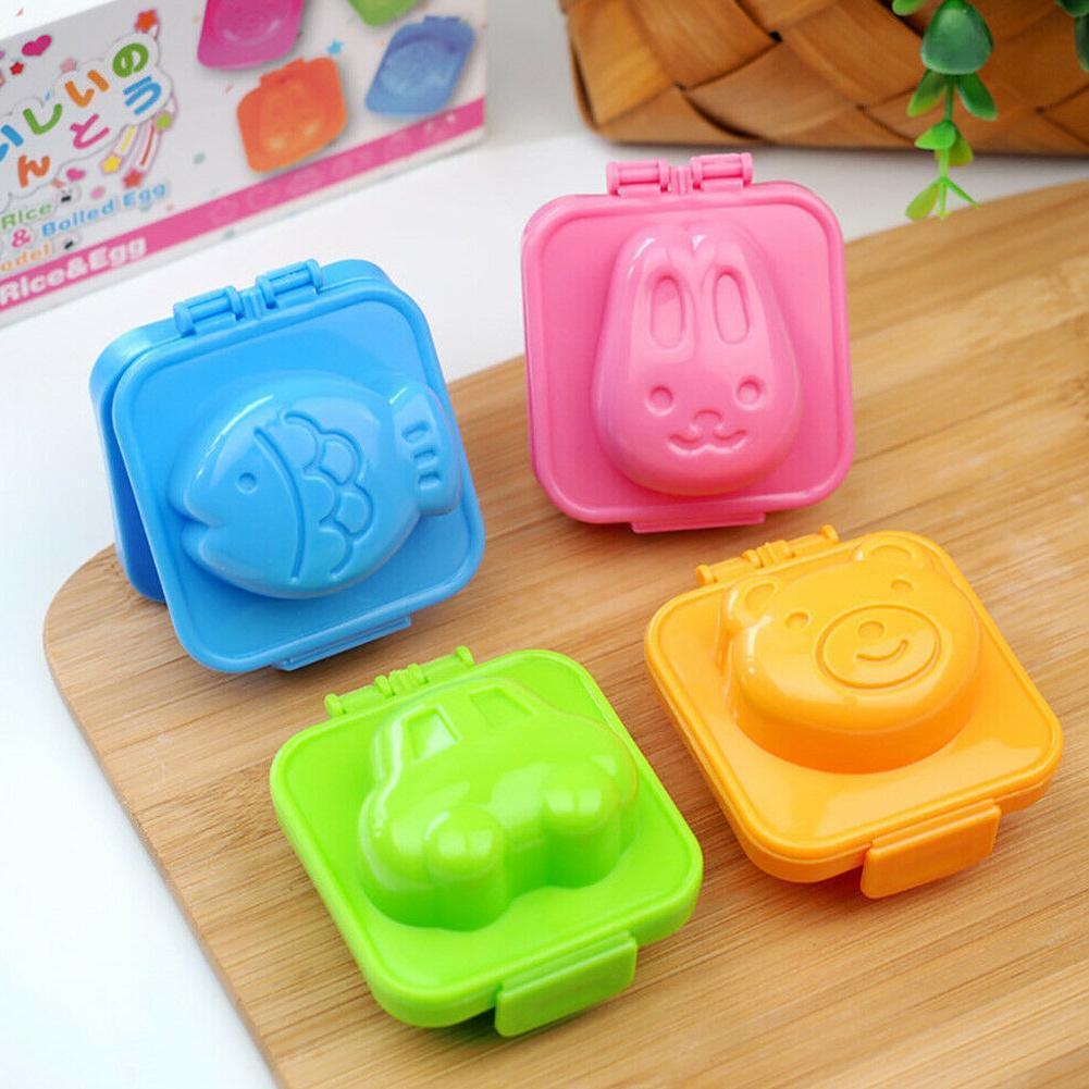 Moule à œufs durs 1 pièce, anneau à œufs de dessin animé mignon Diy, machine à Bento, coupeur de décoration boule de riz, accessoires de cuisine pour cuisine B8m8