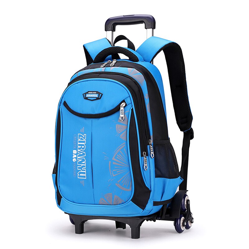 rollen Schule Rucksack Wagen-Rucksack Mit 6 Räder freundlicher Schule Taschen Für Teenager Jungen Mädchen Gepäck Tasche Kind Taschen