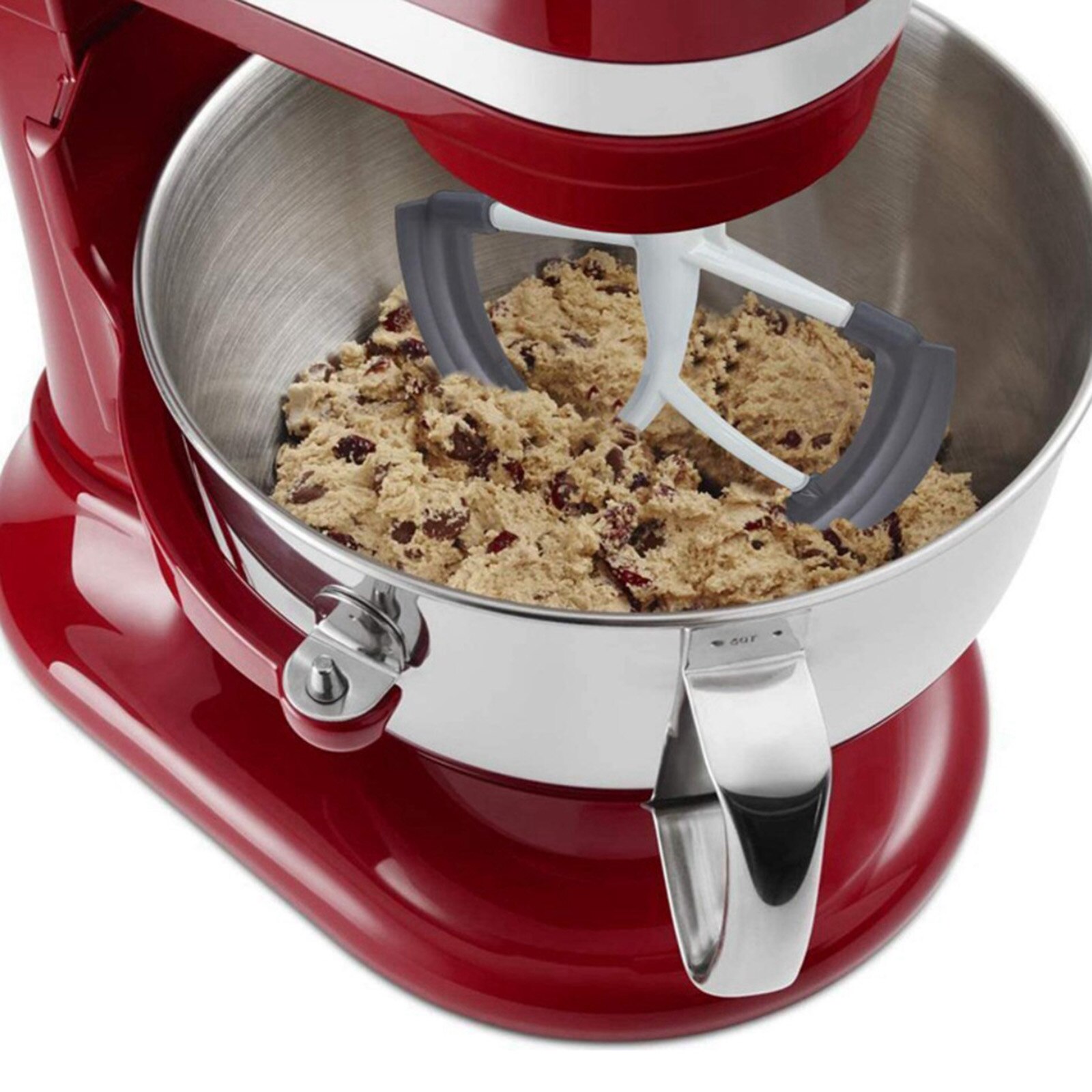 Flex Edge Beater 6 Quart-raspador de tazón de silicona para batidora de pie con cabezal inclinable