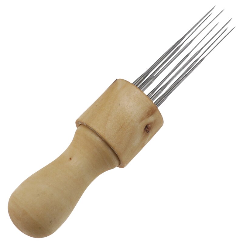 1pcs 7 Needles Wool Felt Needle Replaceable Russia Wool Poke Needlework Tools DIY Embroidery Craft Knitting Accessory