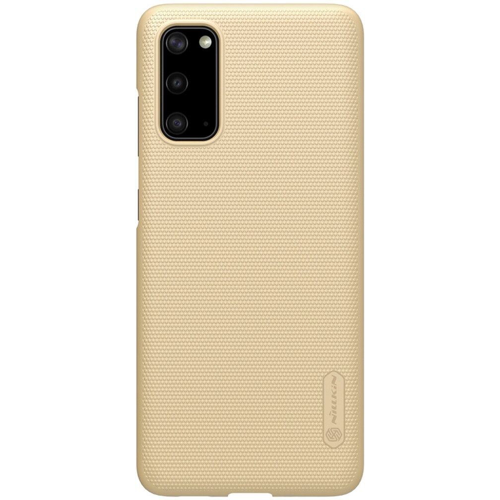 Do Samsung Galaxy S20 FE 5G przypadku Nillkin Super matowe tarcza ultra-cienki twardy PC tylna pokrywa dla Samsung S20 Fan Edition edycja przypadku: For S20 Lite / Gold