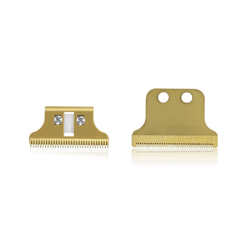 1Set/2Pc Replacement Movable Blade for WAHL 8081 Hair Clipper Trimmer: Gold