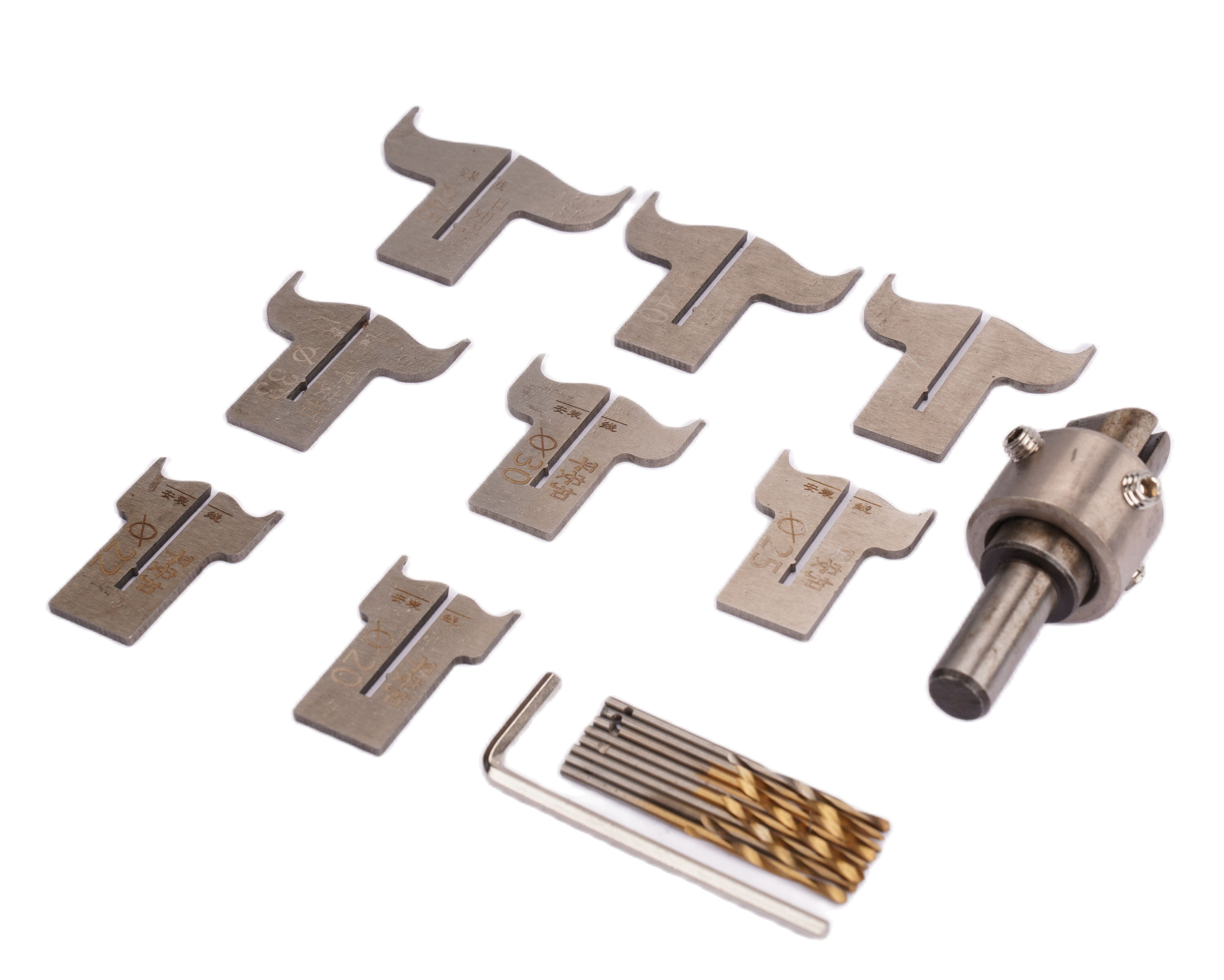 SET of 8PCS Toy Wheel Cutter for High Revolutions Drill Press