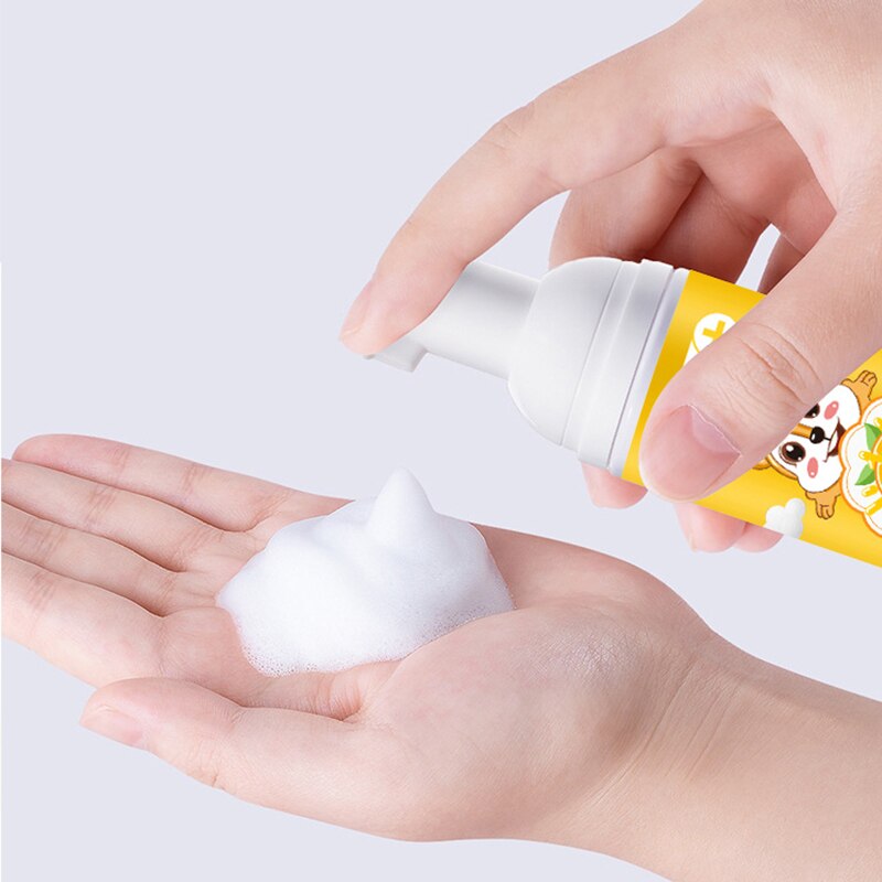 SMGSLIB Children's Toothpaste Toothbrush Set Children Can Swallow Mousse Foam Toothpaste Household Daily Necessities bpa free