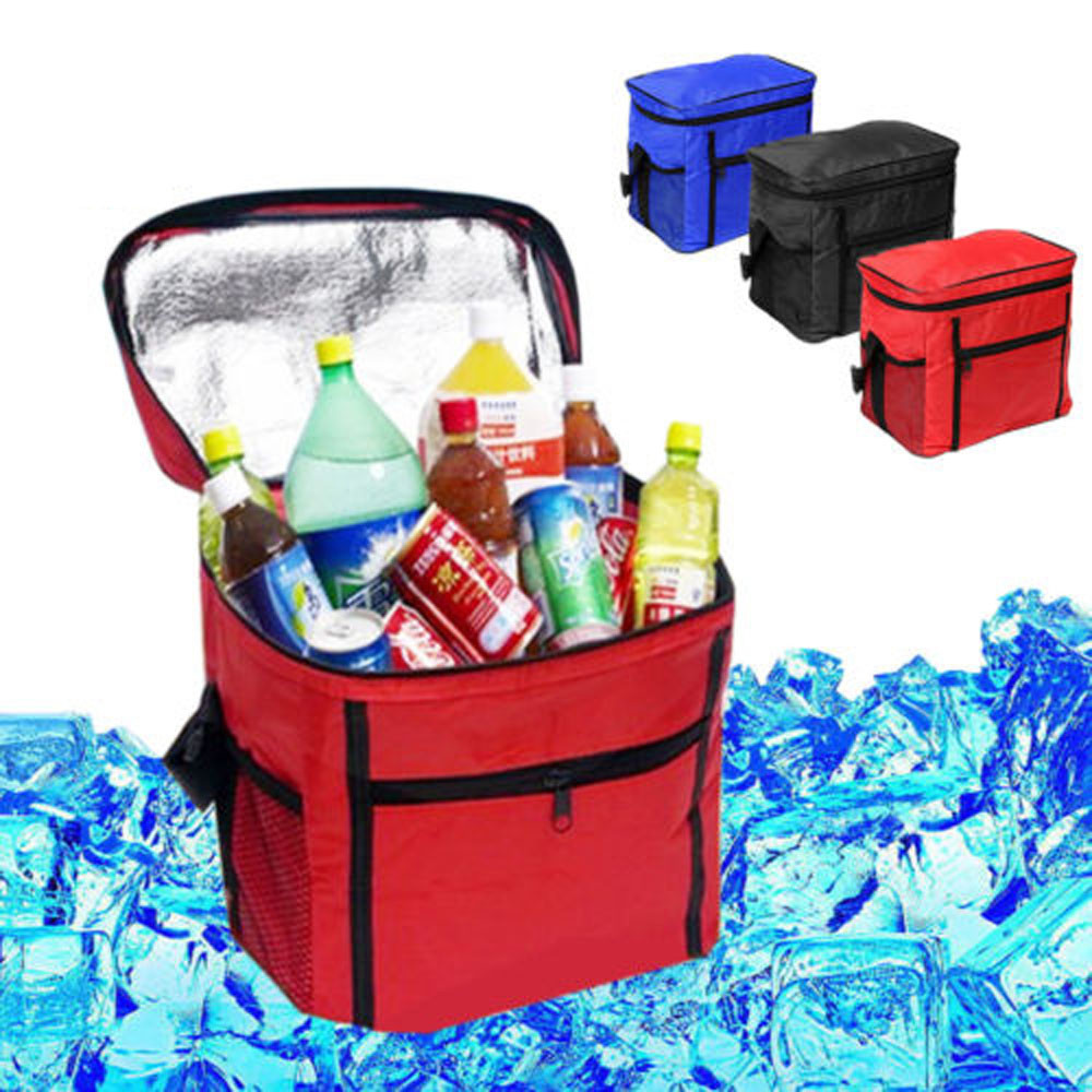 Large Portable Cool Bag Insulated Thermal Cooler for Food Drink Lunch Picnic picnic basket picnic refrigerator bag