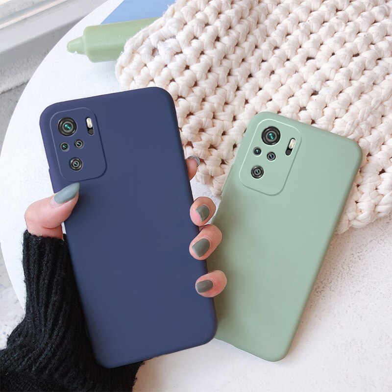 Funda protectora de cámara para xiaomi redmi note 10, 10S pro max, 6,43 pulgadas, fina, mate, suave, tpu, sin huella dactilar