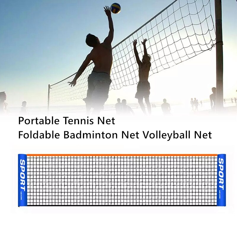 Professionelle Ausbildung Badminton Netz Tragbare Ausbildung Standard Tennis Volleyball Gittergewebe