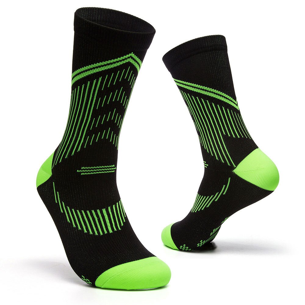 Ademende Riding Sport Sokken, Outdoor Compressie Anti-Slip Anti-slijtage Fietsen Fiets Sokken