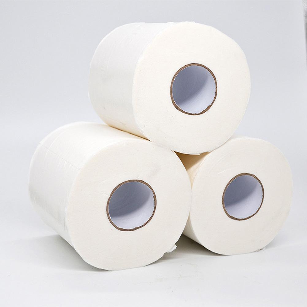 10 Rolls Silky Smooth Soft 3-Ply Toilet Paper Home Kitchen Recycled Toilet Tissue Highly Absorbent Hand Tissue For Daily Use