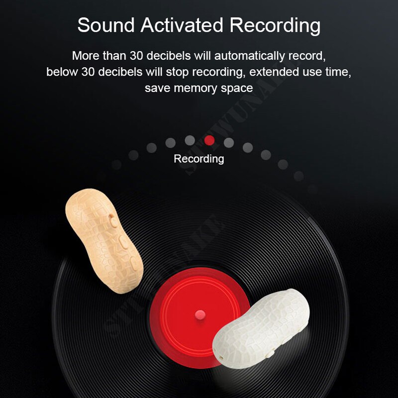 STTWUNAKE Voice recorder Dictafoon pen audio sound mini activated