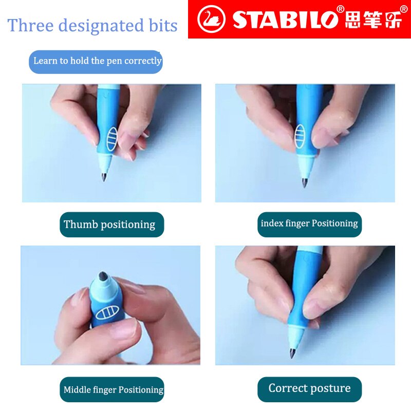 German Stabilo 468 children's correction holding pen automatic pencil 3.15mm primary school students writing constant activity p