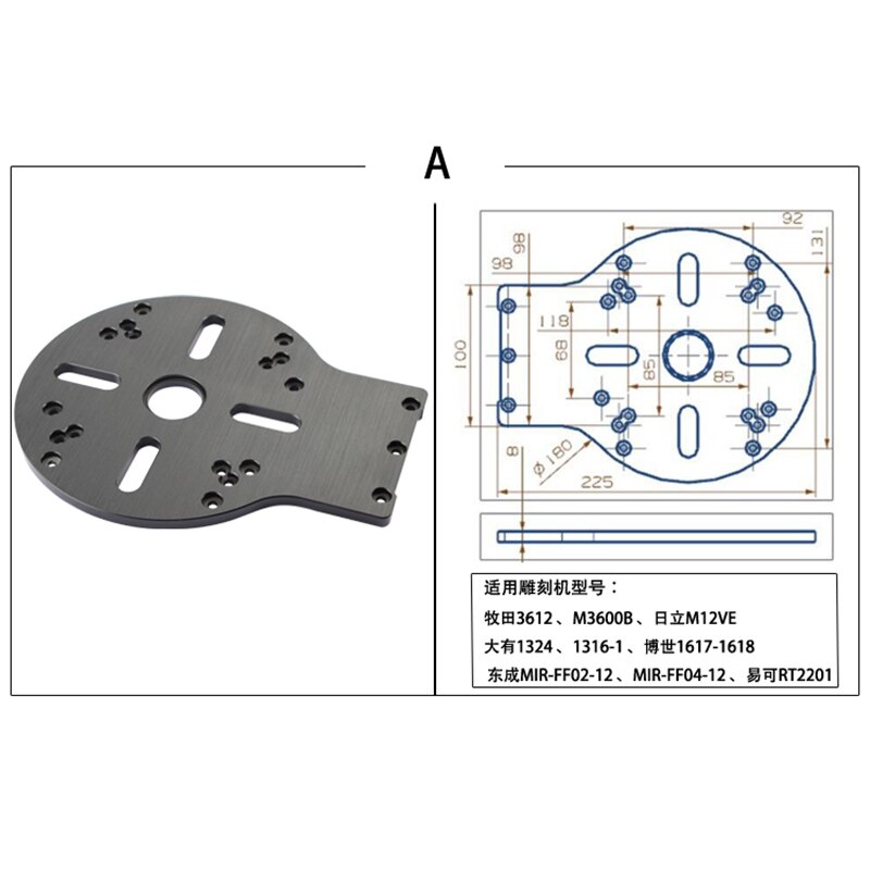 Engraving Machine Guide Rail Linear Slide Circular Saw Orbital for Engraving Straight and Round DIY Woodworking Accessories Tool: A