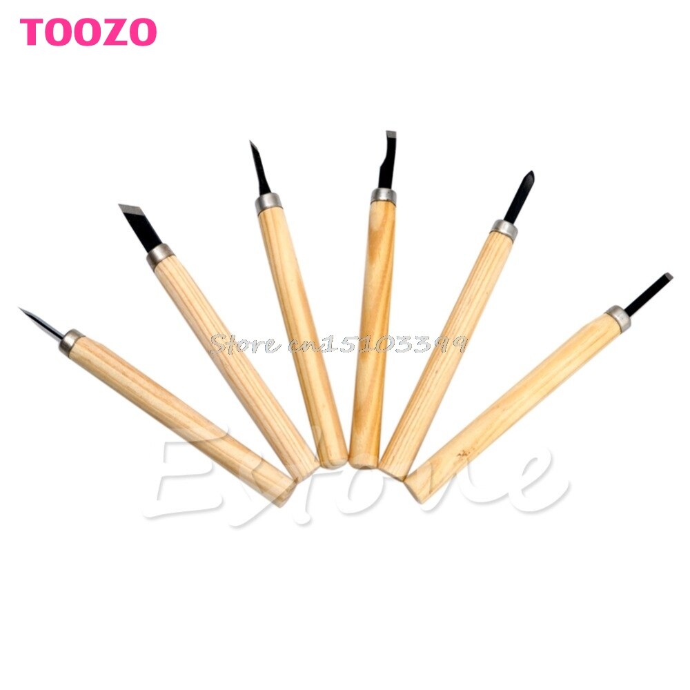 12Pcs Wood Carving Hand Chisel Knife Tool Set Woodworkers Gouges