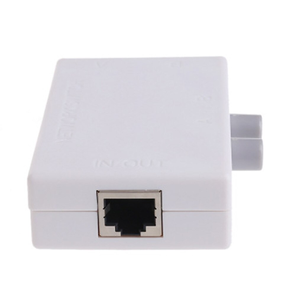 Modern Home And Office Space Saving Silent Network Switch 2 Port Low Cost Practical RJ45 Plug And Play Mini Ethernet Destop