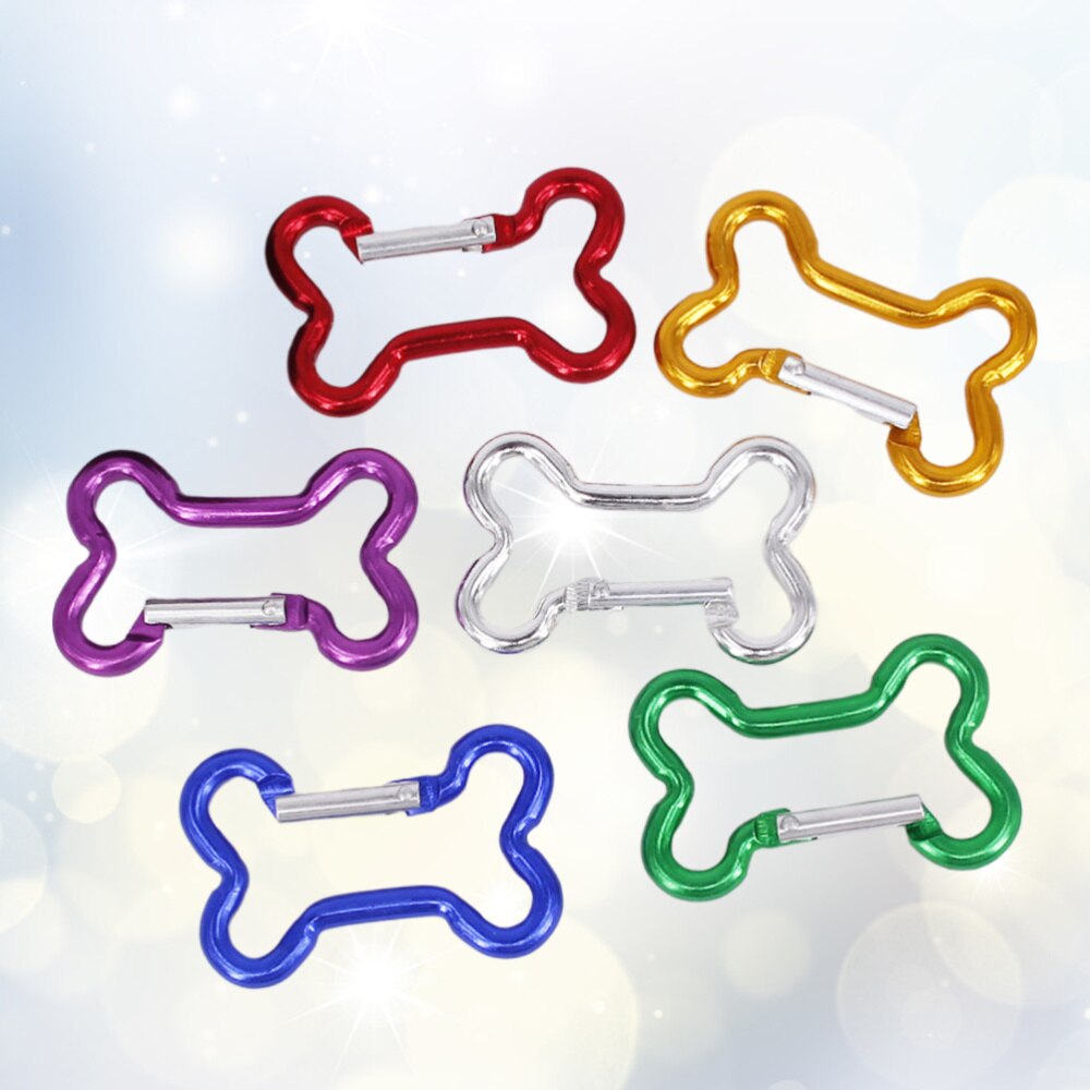 10 stuks karabijnhaak gesp aluminium botvorm klimgesp karabijnhaak voor reizen thuis buiten