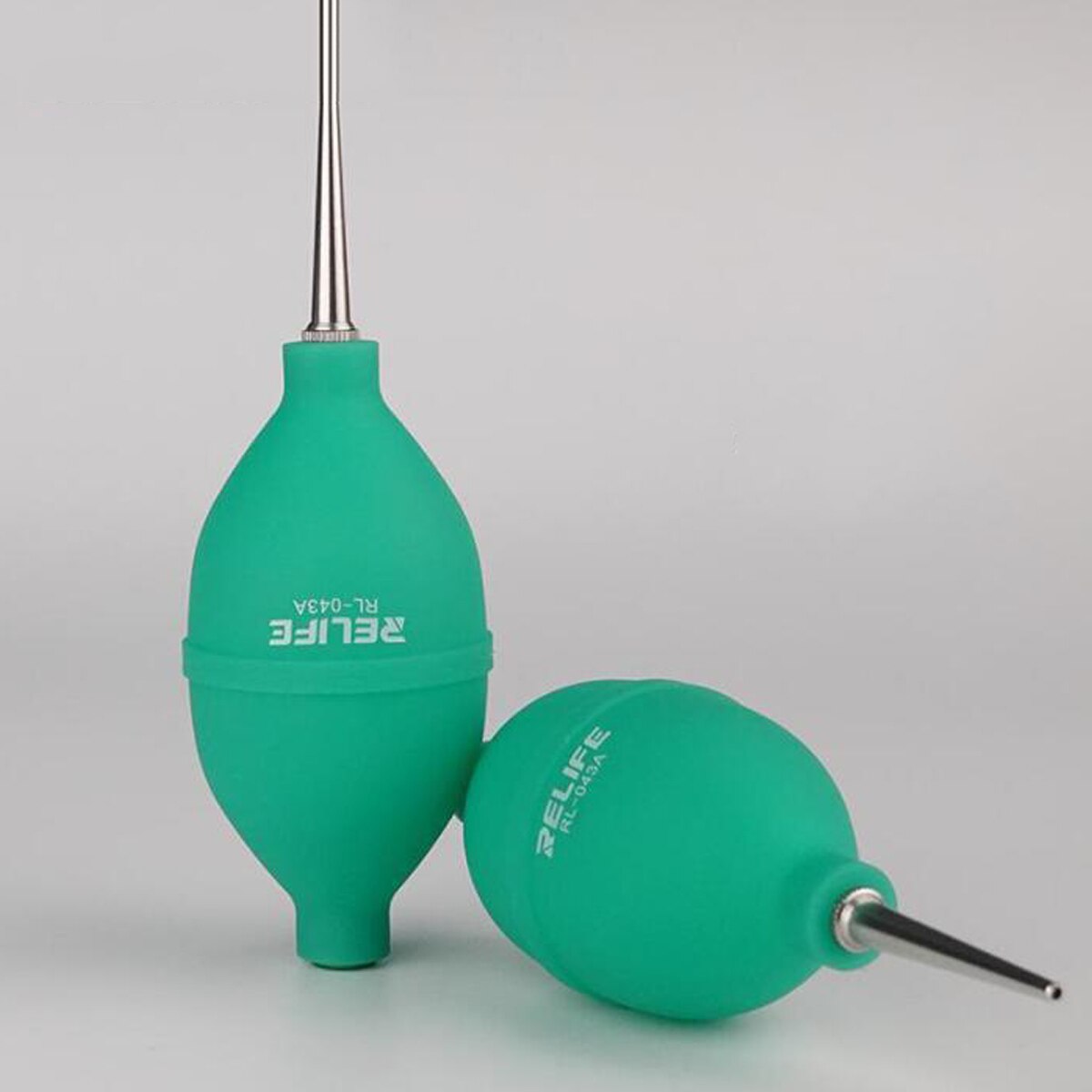 Rl -043a 2 in 1 handy-reparatur-staubreiniger-luftgebläse-kugel-reinigungsstift für handy-pcb, pc-tastatur-staubentfernung, kameralinsenreinigung