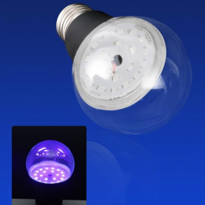 Zwarte Gloeilampen 9W LED UV Blacklight 395-400nm voor Blacklight Glow in The Dark Body Paint Fluorescerende poster Neon Glow Lamp