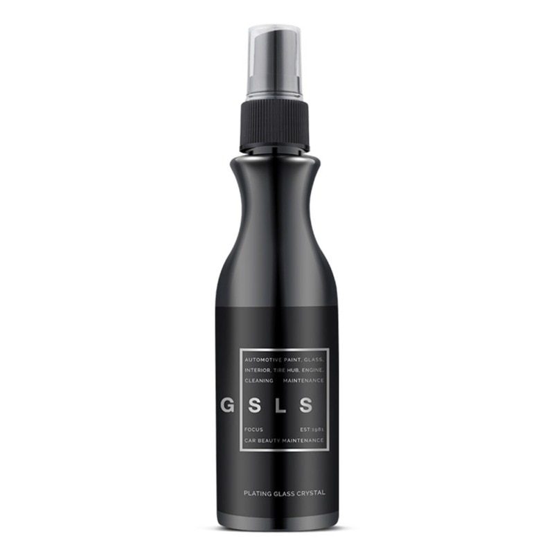 120ml auto vindrutebeläggning flytande glas nano tech bilbeläggningssats kristallhydrofobiskt regnvatten avvisar rengöring av bilfönster