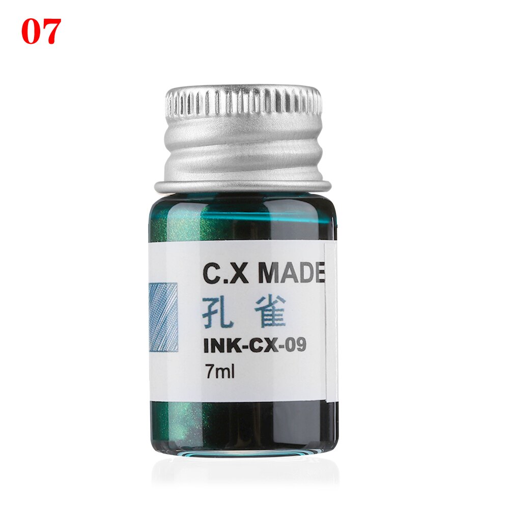 7ml Signature Pen Non-carbon Ink Stationery Painting Ink Fountain Dip Pen Calligraphy Writing Painting: 7