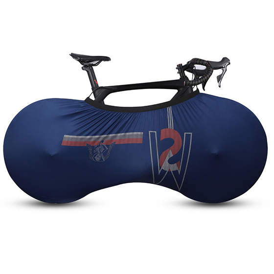 West biking cykelcover cykel cykel hjul støvtæt ridsefast cover indendørs beskyttelsesudstyr mtb cykelcover opbevaringstaske: Farverig f / M 24-26-700c
