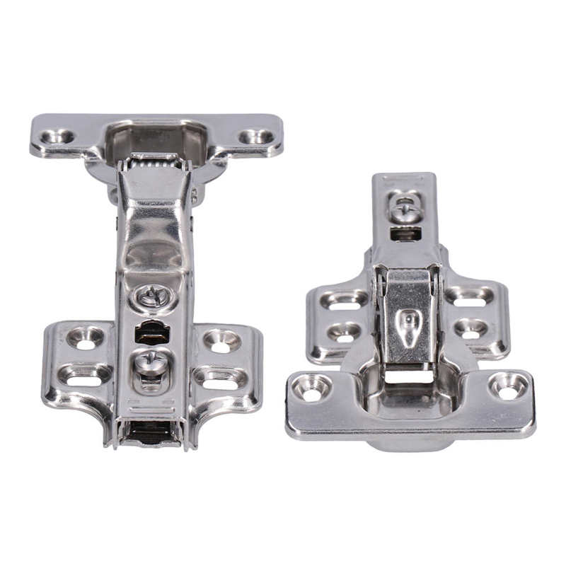 Soft Close Hinges Cabinet Door Hinges 2 Sets Thick with Screws for Closet Cupboard