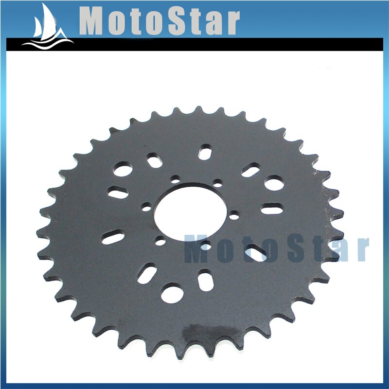 6 Hole 36 T Rear Chain Sprocket For 49cc 50cc 60cc 80cc Motorized Bicycle Push Bike