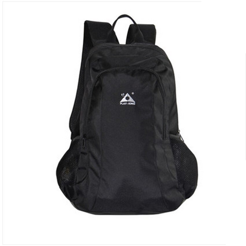 Bolsa de silla de pesca para hombre y mujer, bolso de hombro de viaje de gran capacidad, multifunción, para montañismo al aire libre, trekking, camping: black