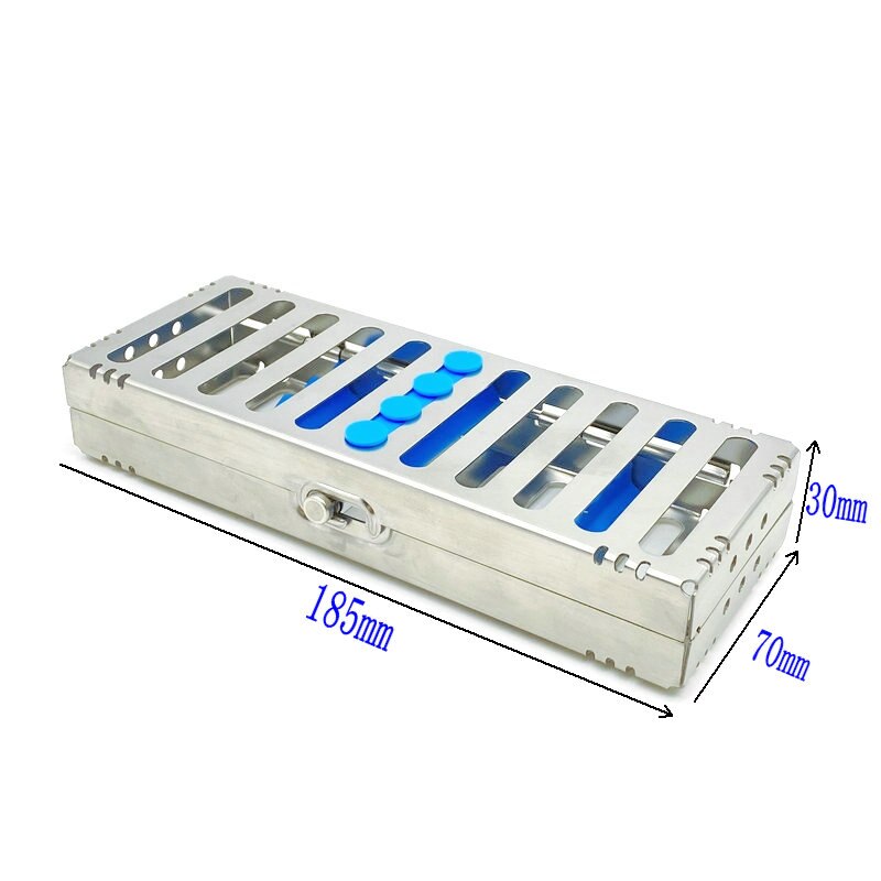 Support de stérilisation dentaire, boîte de stérilisation chirurgicale Autoclavable, Cassette dentaire, fraises de lime, plateau de désinfection, outils de dentiste