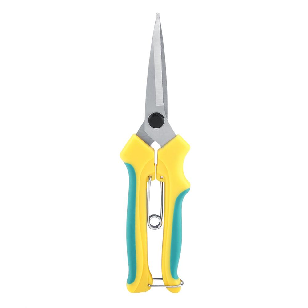 Upgraded Pruning Shear Garden Scissor Gardening Branch Pruner Cutter With Lock Spring Garden Picking scissors tools: Default Title