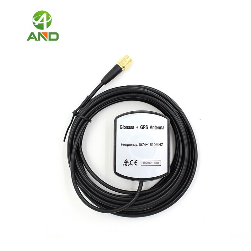 Antenne GPS Marine Externe - Câble 10 M - Haute Sensibilité, étanche - Compatible Avec La Plupart Des Récepteurs GPS De Bateaux
