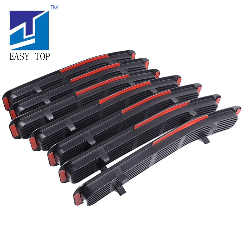 Black Clip in Front Grill Mesh Grille Insert Kit for 1996-2007 Jeep TJ Wrangler Accessories