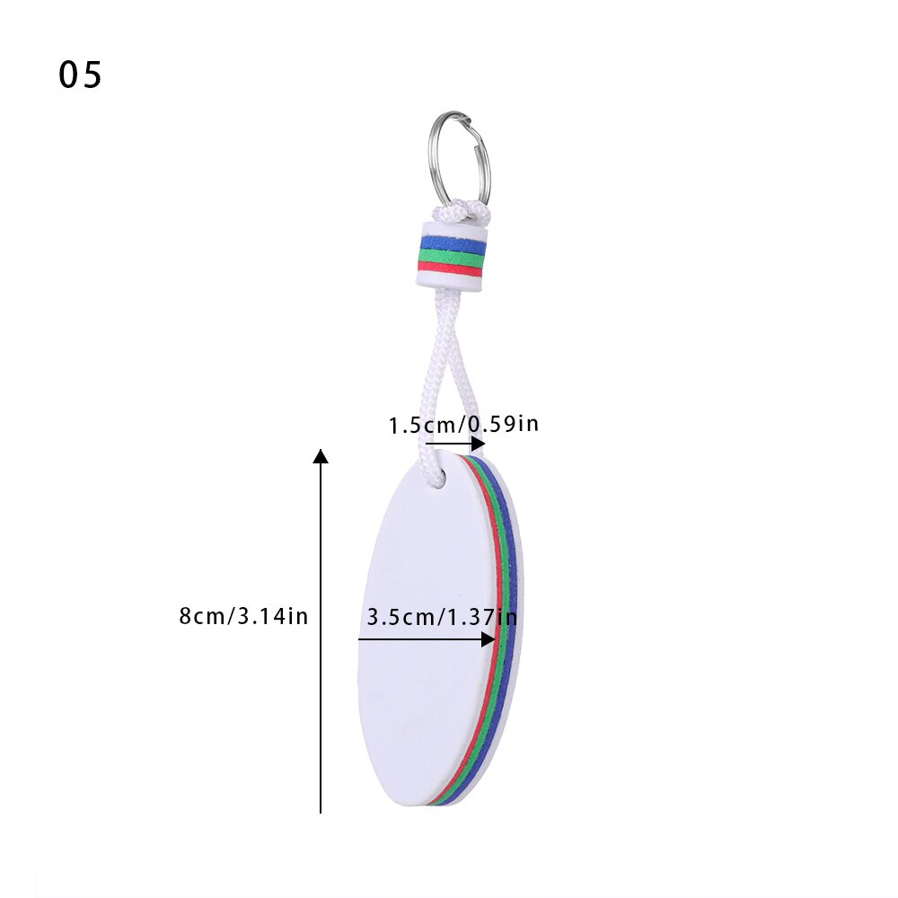 Llavero flotante en forma de barco, accesorio para hacer deportes acuáticos, barcos inflables, accesorios para yates, 1 unidad: 17