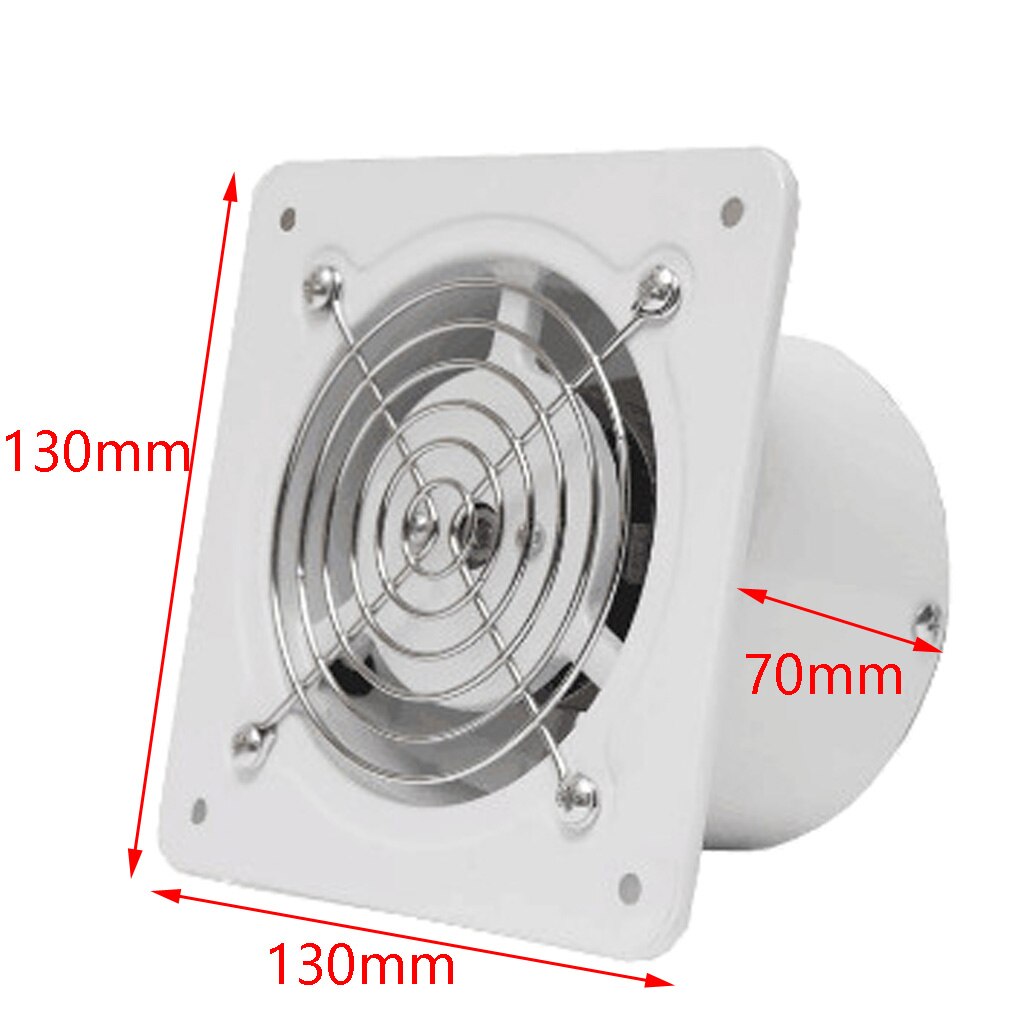4 Inch 100mm Booster Fan Inline Duct Vent Blower for Bathroom Shower Exhaust and Intake Air Cooled Blower