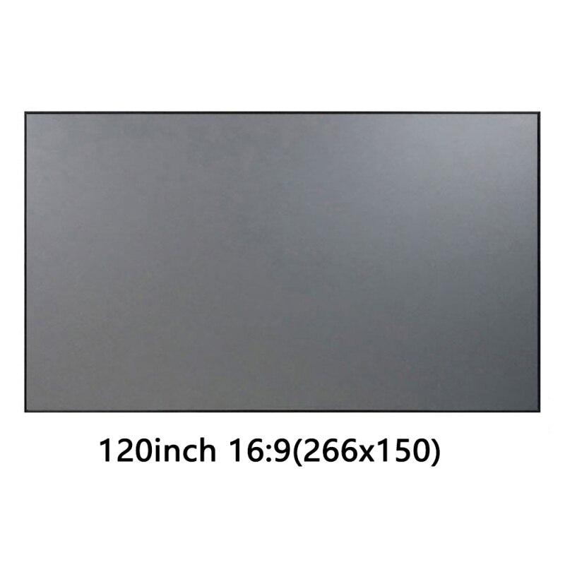 72 84 100 120 Inch Reflective Fabric Cloth For YG300 T6 XGIMI H2 HALO Mogo for mi DLP Projector Screen: I