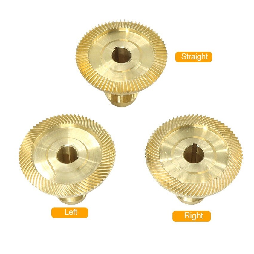 Milling Machine Bevel Gear Spiral Bevel Gear Bronze Gear For Servo Power Feeder Straight/Left/Right Tooth