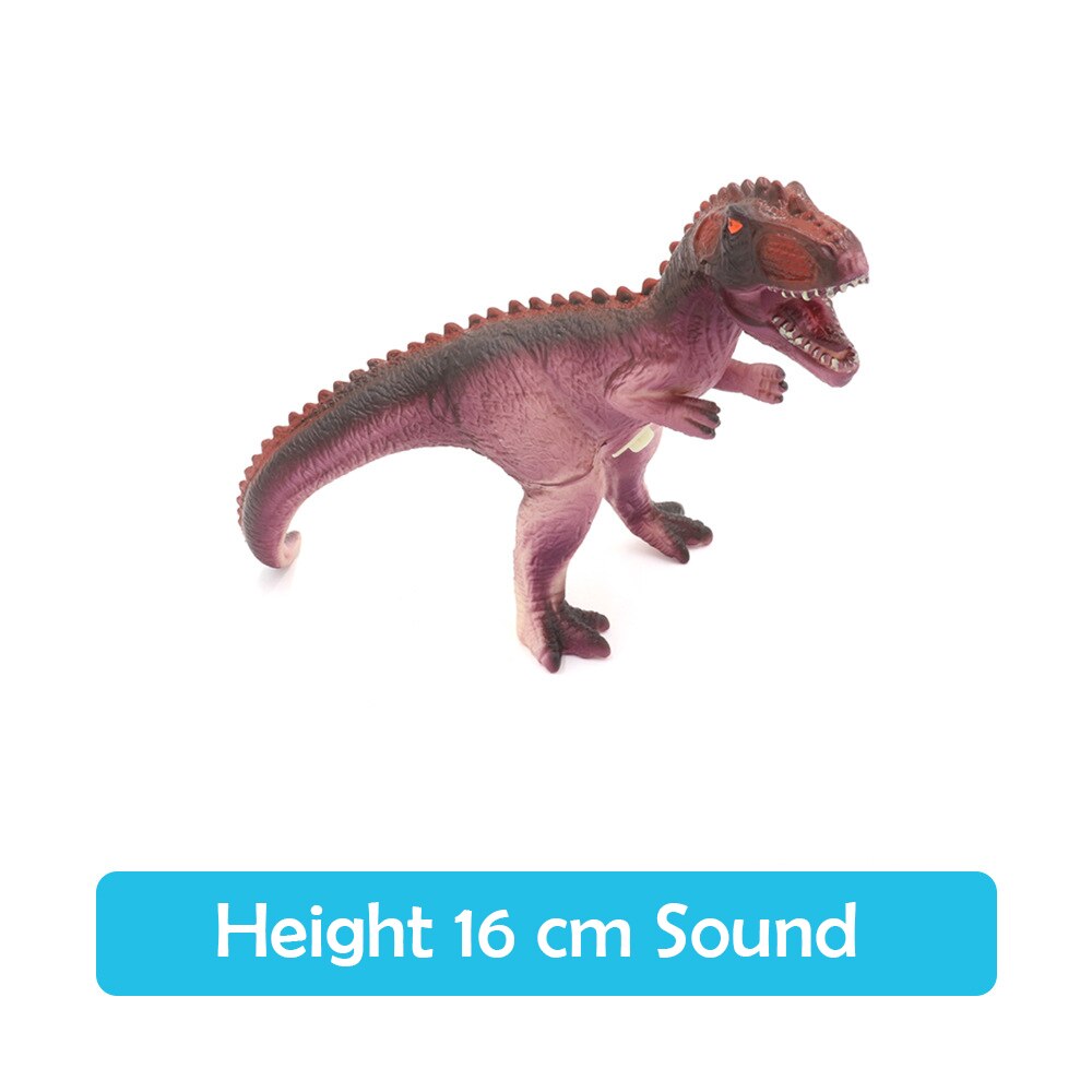 18 Styles Dinosaurs Toy Figures Model Brachiosaurus Velociraptor Tyrannosaurus Dragon Collection Animal Collection Model Toys: 9