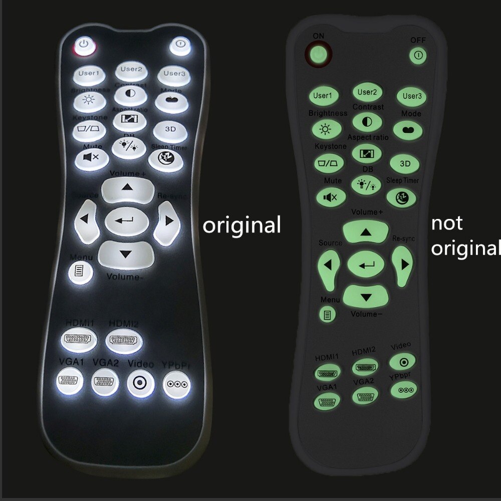 Control remoto adecuado para proyector optoma HD26 GT1080 GT1070X HD141X DH1008 HD37 HDF536 HDF537ST HD200D