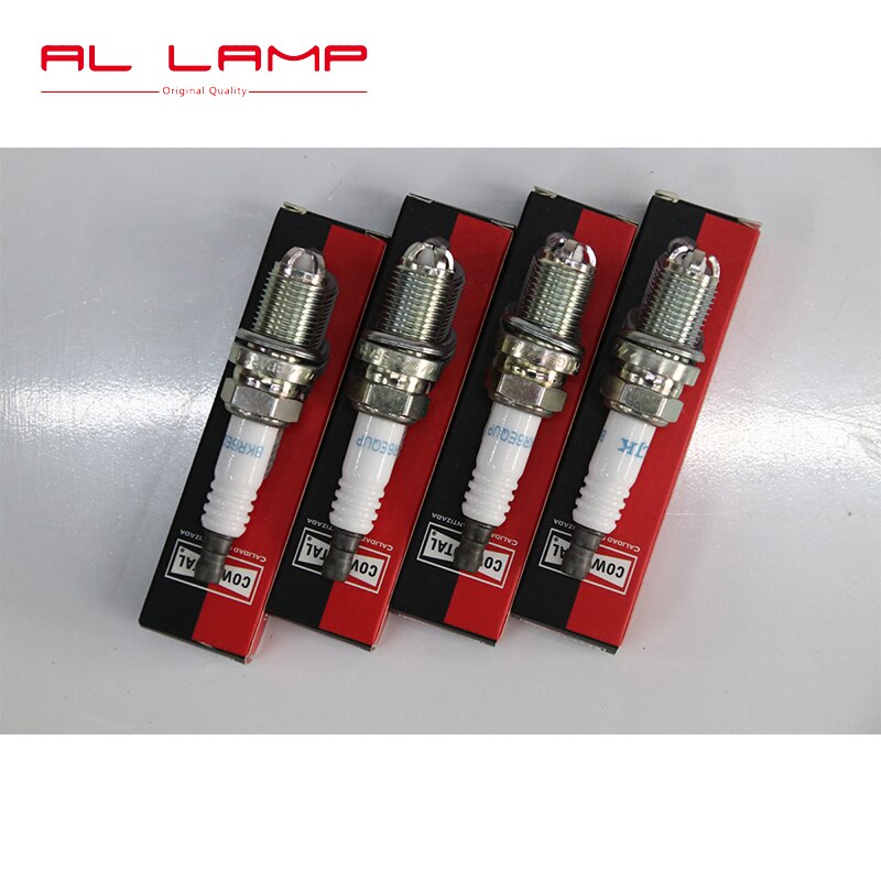 4 Uds Cowtotal bujías Platinum BKR6EQUP 3199 para E46 E39 E60 E61 E63 E64 E38