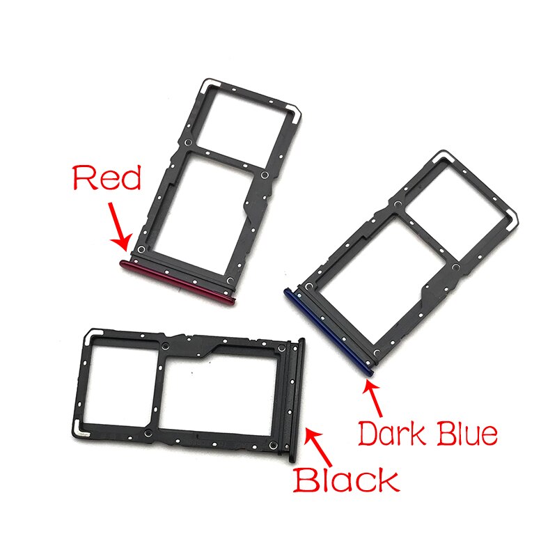 Nieuw Voor Xiaomi Redmi Note 7 Sim Card Tray Slot Houder Adapter Accessoires Vervangende Onderdelen